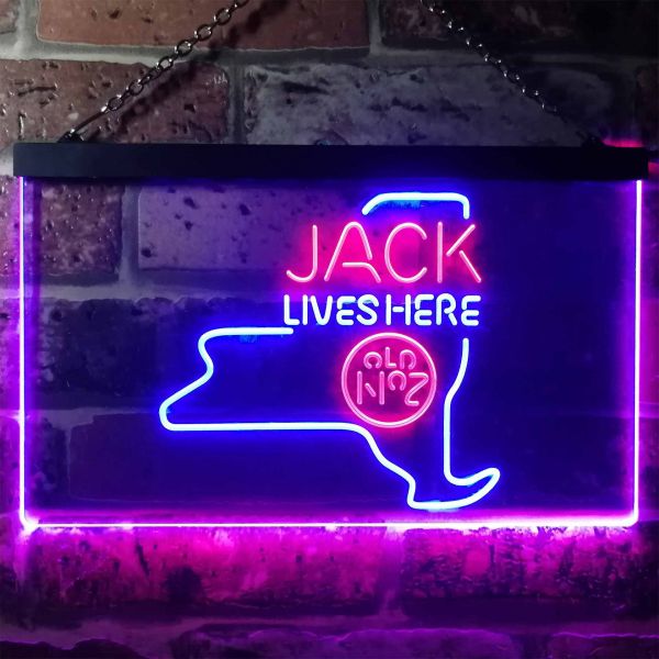 Jack Daniel's - New York Dual LED Neon Light Sign